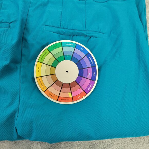 Lane Bryant Allie Womens Pants 18R Plus Cropped Blue Comfort Waist BLU144E - Picture 7 of 8